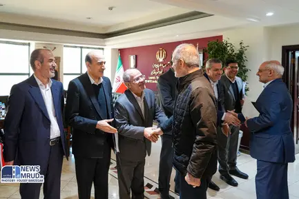 گزارش تصویری بازدید رئیس جمهور از وزارت راه و شهرسازی (2)