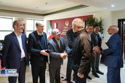 گزارش تصویری بازدید رئیس جمهور از وزارت راه و شهرسازی (2)