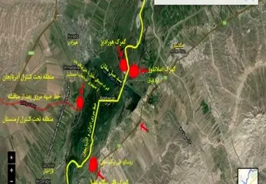 آنچه باید درباره گمرک اصلاندوز و راه آهن جلفا - پارس آباد بدانیم + تصاویر و نقشه ماهواره‌ای