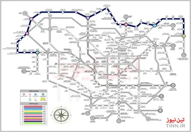 معرفی خط ۱۰ متروی تهران