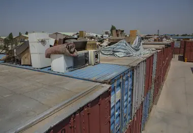 کانتینر؛ پناهگاه جدید مستاجران شد