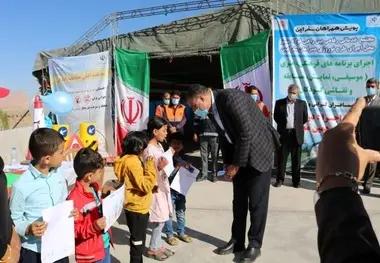 اجرای طرح سفر ایمن نوروزی در مجتمع های خدماتی رفاهی بین راهی شمال کرمان