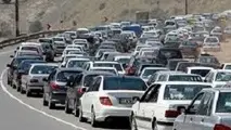 افزایش ترافیک در جاده‌های شمالی در آستانه تعطیلات پایان هفته