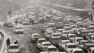 ترافیک نیمه سنگین در آزادراه قزوین_کرج_تهران 