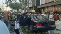 جزئیات تصادف بنز تشریفات در خیابان ولیعصر(عج)