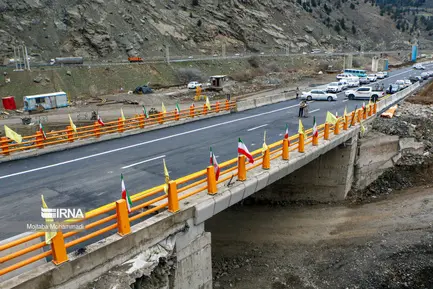 گزارش تصویری بهره برداری از آزادراه منجیل - رودبار (6)