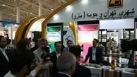 دیدار وزیر راه و شهرسازی در بازدید از غرفه شرکت راه آهن شهری تهران