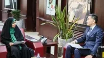 تاکید بر توسعه همکاری های زیرساختی و فناوری در دیدار وزیر راه و شهرسازی ایران با سفیر ژاپن 