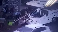 جزئیات برخورد دو اتوبوس در اتوبان سعیدی تهران 