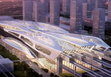 High speed rail station concepts inspired by culture, people and identity