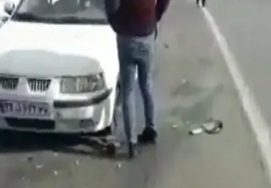 اقدام عجیب نیروی انتظامی در برخورد با قاچاقچیان + فیلم