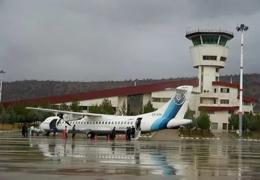لبخند پسابرجامی «هما» به فرودگاه یاسوج