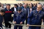 بهره برداری از پل چاه بید در محور زهکلوت ایرانشهر با حضور رئیس جمهور