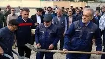 بهره برداری از پل چاه بید در محور زهکلوت ایرانشهر با حضور رئیس جمهور