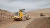 اتمام ایمن سازی گردنه شولک در محور تفرش - نوبران