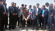 کلنگ زنی احداث راه روستایی چم شالان