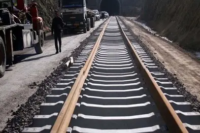 اتمام عملیات اجرایی پروژه راه آهن رشت کاسپین در انزلی