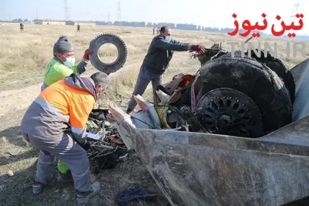 سقوط هواپیمای بوئینگ اوکراینی در جنوب تهران-1