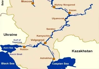 ایران و اهمیت استفاده از رودخانه ولگا - دن برای رسیدن به دریای سیاه