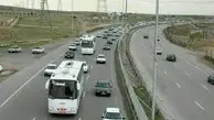 ترافیک سنگین در محور فیروزکوه