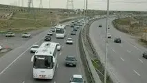 ترافیک سنگین در محور فیروزکوه