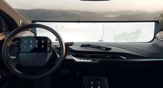 شیشه خودرو به نمایشگر دیجیتال تبدیل می‌شود