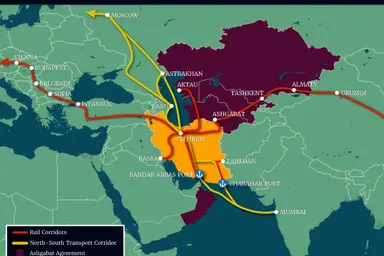 ایران مسیر حمل و نقل روسیه به هند و چین را تسهیل می کند
