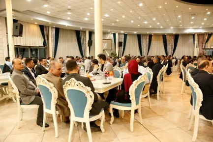مراسم افطاری تشکل های صنفی ریلی و شرکت راه آهن