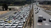 ترافیک سنگین صبحگاهی درآزادراه تهران -کرج- قزوین