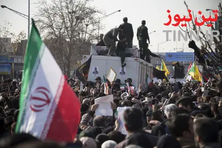 مراسم تشییع پیکر سردار سپهبد شهید حاج قاسم سلیمانی در تهران