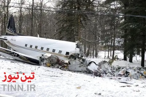 سقوط هواپیما در ایالت اوهایوی آمریکا+تصاویر