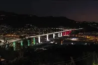 Renzo Piano's solar-powered bridge opens to traffic in Italy
