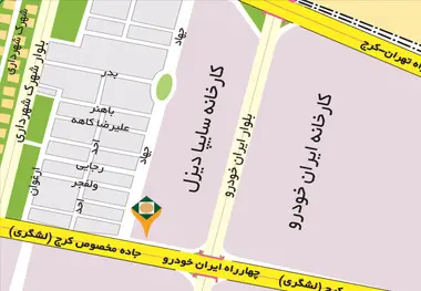 رفع مشکل ترافیکی چهارراه ایران‌خودرو