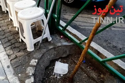 زباله‌های رها شده مرتبط با کرونا در شهر