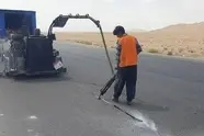 10 کیلومتر از آسفالت آزادراه سان‌آرا بهسازی شد