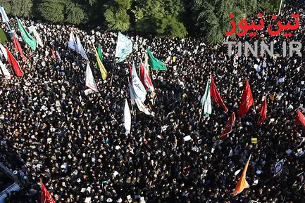 مراسم تشییع پیکر سردار سپهبد شهید حاج قاسم سلیمانی در اهواز