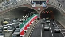 ترافیک صبحگاهی در غرب به شرق و جنوب به شمال بزرگراه‌های تهران