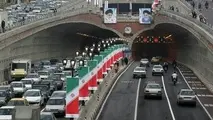 ترافیک صبحگاهی در غرب به شرق و جنوب به شمال بزرگراه‌های تهران