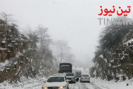 وضعیت قرمز برای مسافران محور کیاسر به سمنان