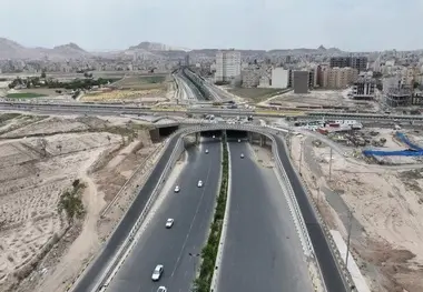 تکمیل مسیر دسترسی تقاطع حکیم در قم