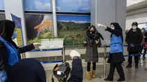 معاینه مسافران چینی با «تب‌سنج» و «اسکنر حرارتی» در فرودگاه امام