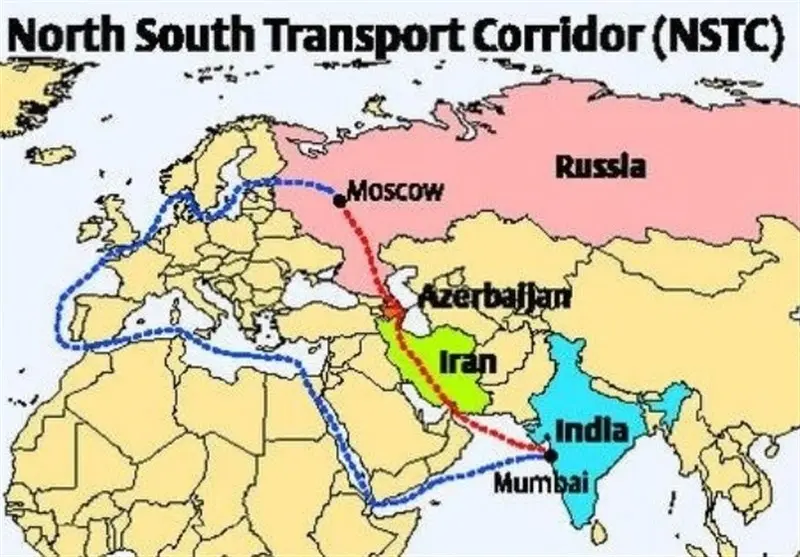 احداث خط سوم ریلی با استاندارد روس تا جنوب ایران