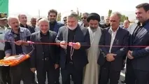 بهره برداری از باند شرقی جاده لجستیک ماکو