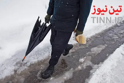 بارش سنگین برف در گیلان