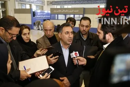 نشست خبری مدیرعامل شرکت ساخت توسعه زیربناهای حمل و نقل کشور در نمایشگاه حمل‌و‌نقل