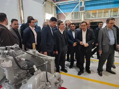 رونمایی از لوکوموتیو مپ ۳۰ در کارخانه مپنالوکوموتیو 