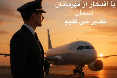 گرامیداشت روز خلبان/ تقدیر از قهرمانان آسمان در صنعت حمل‌ ونقل هوایی