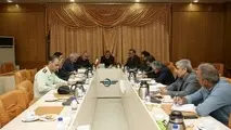 جلسه دستگاه های نظارتی و حاکمیتی در خصوص پروازهای اربعین در سازمان هواپیمایی کشوری