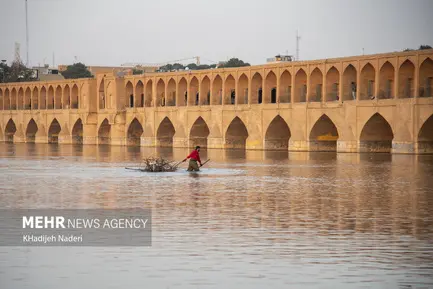 گزارش تصویری چشم نصف جهان به زاینده‌رود روشن شد (4)