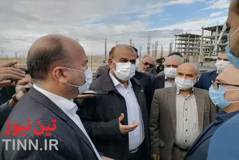  تصاویر بازدید وزیر راه از طرح نهضت ملی مسکن سمنان
